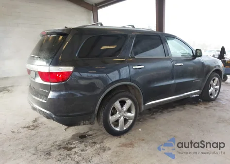 2012 Dodge Durango Citadel z USA, uszkodzony, nr VIN 1C4SDJET1CC202628